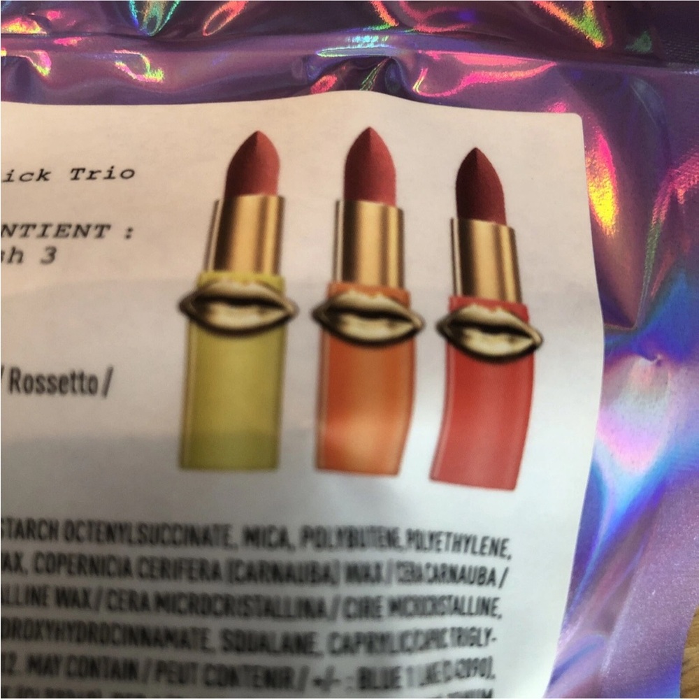 Pat McGrath Labs Mini Matte Trance Lipstick Trio Skin Show V2 Sealed NIB - Picture 11 of 12